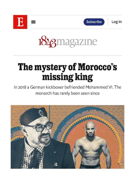 The mystery of Morocco’s missing king